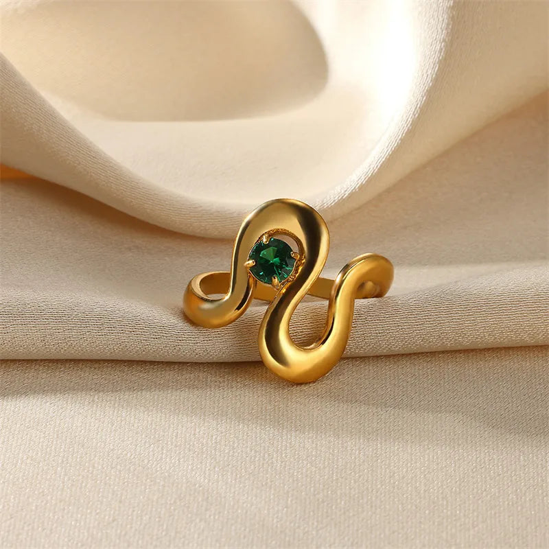 French Style Ring - 18k Gold Plated