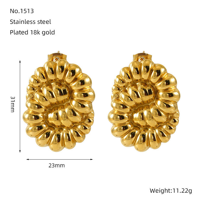 Studs - 18k Gold Plated